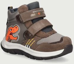 Skechers gyerek téli cipő DYNAMIC TRAIL - DINO-SCOUTS - barna 33.5