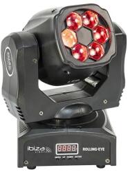 Ibiza Light Moving Head 6x12w Rgbw (rolling-eye)