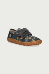 Froddo gyerek papucs BAREFOOT CANVAS - szürke 23