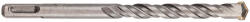 GRAPHITE burghiu pentru beton SDS PLUS, cu 2 tăișuri, cu spirală dublă, 12x160 mm (56T124) Burghiu