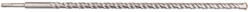 GRAPHITE burghiu pentru beton SDS PLUS, cu 2 tăișuri, cu spirală dublă, 20x600 mm (56T154) Burghiu