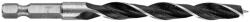 GRAPHITE burghiu pentru lemn cu tija hexagonală de 1/4", 8 mm (54T581) Burghiu