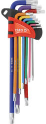 TOYA set de chei Allen T10-T50, 9 bucăți (YT-05636) Cheie imbus