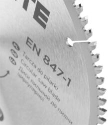 GRAPHITE lamă de ferăstrău, lamă lată, 250 x 30 mm, 100 dinți, pentru aluminiu (57T236)