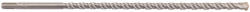 GRAPHITE burghiu pentru beton SDS PLUS, cu 2 tăișuri, cu spirală dublă, 12x400 mm (56T128) Burghiu