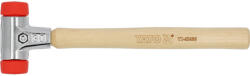 TOYA ciocan din plastic cu mâner din lemn de hickory, 30 mm (YT-45480) Ciocan
