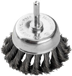 GRAPHITE disc de sârmă, tip oală, răsucit, 75 mm, cu știft (57T414)