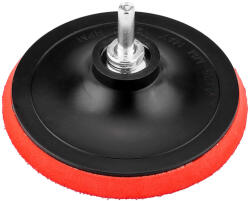 GRAPHITE disc abraziv flexibil, cu fixare cu velcro, 125 mm, M14 + șurub de fixare (58T456)