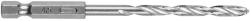 GRAPHITE burghiu hexagonal din metal de 4, 5 mm, 2 buc (54T707) Burghiu