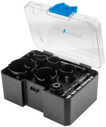 GRAPHITE set de discuri de tăiere circulare din oțel, cu vârf din metal dur, 19-64 mm, 10 piese (57H923)