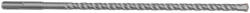 GRAPHITE burghiu pentru beton SDS PLUS, cu 2 tăișuri, cu spirală dublă, 10x310 mm (56T118) Burghiu