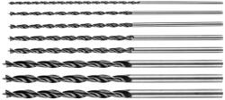 GRAPHITE set de burghie pentru lemn, 4-12 mm x 300 mm, 7 buc (54T573) Burghiu