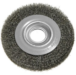 GRAPHITE disc de sârmă, farfurie, ondulat, 150x20 mm, pentru mașini de masă (57T435)