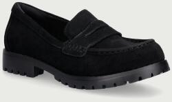 Skechers mokaszin női velúr CYPRESS - CHIC SURGE - fekete Női 37