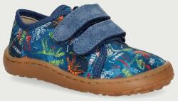 Froddo gyerek papucs BAREFOOT CANVAS - kék 23