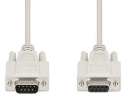 ASSMANN D-Sub 9-pin soros RS232 hosszabbító kábel 2m (AK-610203-020-E) (29082)