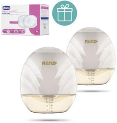 Neno Perla Duo vezeték nélküli, hands-free, 3 fázisú tejszívó + CHICCO melltartóbetét 30db