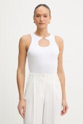 Twinset pamut top - fehér M