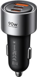 Mcdodo Incarcator pentru Masina, 2x USB-C, Type-C, 90W, 12-24V - Mcdodo Gana Series (CC-3110) - Black (KF2363738) - pcone