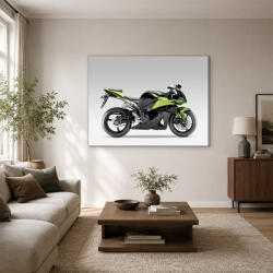 Honda CBR600RR sportmotor vászonkép (bety_4865)