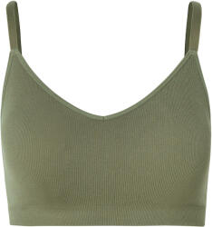 Tchibo - Női seamless bustier melltartó, khaki