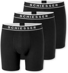 Schiesser 3 Schiesser férfi boxeralsó, hosszú, fekete