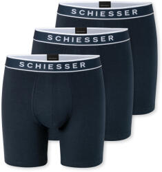 Schiesser 3 Schiesser férfi boxeralsó, hosszú, sötétkék