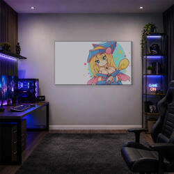  Yu-Gi-Oh Dark Magician Girl pálcával vászonkép (bety_5755)