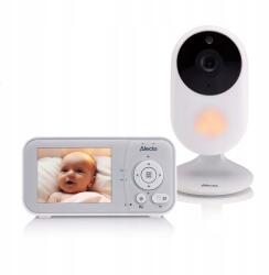 Alecto Baby Elektronikus bébiőr Alecto kamerával, 2, 8 hüvelykes kijelzővel Fehér/Szürke (DVM2028)