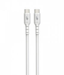 TB TOUCH USB-C/USB-C GYORSTÖLTŐ ADATKÁBEL PD 2.0/3.0 QC 2.0/3.0 3A 60W 1m FEHÉR (AKTBXKUCC2SI10W) - dvdlemezbolt