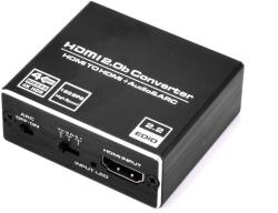 Thunder Germany ADC-102M, HDMI audio leválasztó, digitális-analóg adapter + ARC (fém ház) - thundergermany