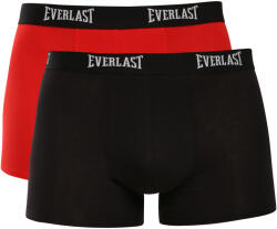 Everlast 2PACK férfi boxeralsó Everlast többszínű (BM002-black/red) XL