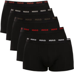 HUGO 5PACK férfi boxeralsó HUGO fekete (50532619 012) M