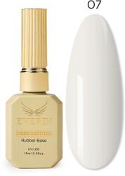 Everin Rubber Base Everin Nude Couture 07 Milky White - Bază Rubber HEMA & TPO Free (NC-07)