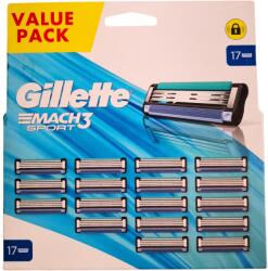 Gillette Utántöltő Gillette Mach3 borotvához eredeti 17 db (20171019)