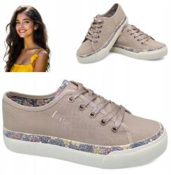 Lee Cooper 36 Bézs női vastag talpú tornacipő Cipő (Lee Cooper LCW-25-08-3643L)