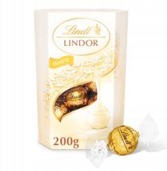 Lindt Lindor Fehércsokoládé Pralinék Lágyan Olvadó Töltelékkel, 200g