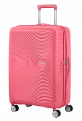 Samsonite Közepes bőrönd American Tourister Soundbox 67 cm Tsa bővíthető rózsaszín (88473-A039)