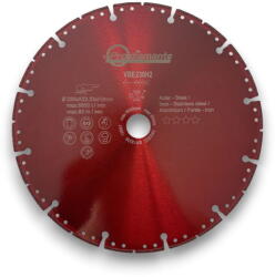 Prodiamante VBE230H2 Ø230 x 2, 0 x 22, 23 mm | multivágó gyémántkorong fémhez, PVC-hez és betonhoz (VBE230H2)