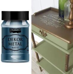Pentart dekormetál matt, 100 ml - Oxford kék