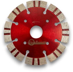 Prodiamante XTS115H12 Ø115 x 2, 4 x 22, 23 mm | vasaltbeton-vágó gyémántkorong (XTS115H12)