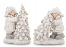 DEcodomi Gyerek figura gyermek karácsonyfával DEcodomi (140039)