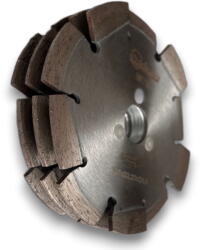 Prodiamante HMTT125 Ø125 x 30 x 22, 23 mm | háromsoros horonymaró gyémántkorong (HMTT125)