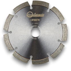 Prodiamante LW150ST10 Ø150 x 2, 4 x 22, 23 mm | univerzális gyémánt vágókorong (LW150ST10)