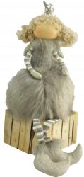 DEcodomi Angyal figura, ünnepi dísz, dekoráció, kabalafigura, 50 cm magas Decodomi