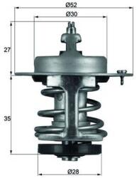 MAHLE Termostat, lichid racire MAHLE TX 69 79 (TX 69 79)