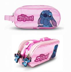  DISNEY Ovális két rekeszes Lilo és Stitch tolltartó