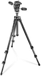 Manfrotto 294 Carbon Fiber Kit, Tripod 3 sections with 3 Way Head QR (MK294C3-D3RC2)