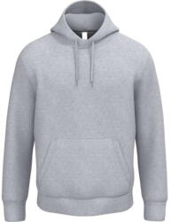 iDeal Basic IB402 unisex körkötött kapucnis pulóver, Ideal Oxford Grey-XS (ib402iog-xs)