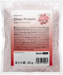 BrainMax ® Clear Protein, Cherry, 25 g, MOSTRĂ Băutură proteică răcoritoare din izolat de zer cu aromă de cireșe, 1 porție, supliment alimentar